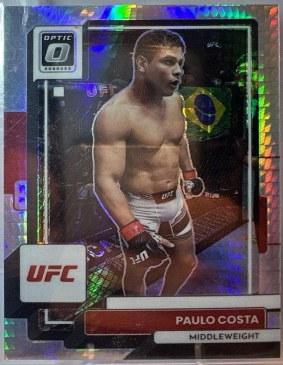 Paulo Costa 2023 Panini Donruss Optic UFC Base #72 Lucky Envelopes