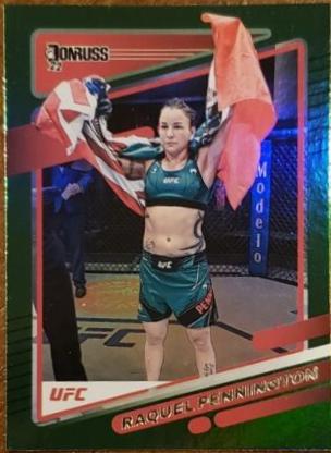 Raquel Pennington 2022 Panini Donruss UFC Base #174 Green