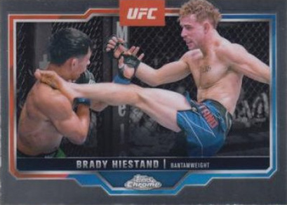 Brady Hiestand 2025 Topps Chrome UFC Base #199 Prism Refractor