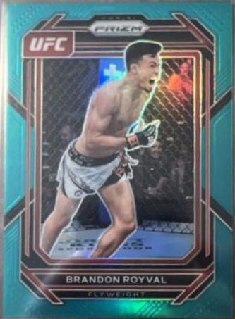 Brandon Royval 2023 Panini Prizm UFC Base #133 Teal