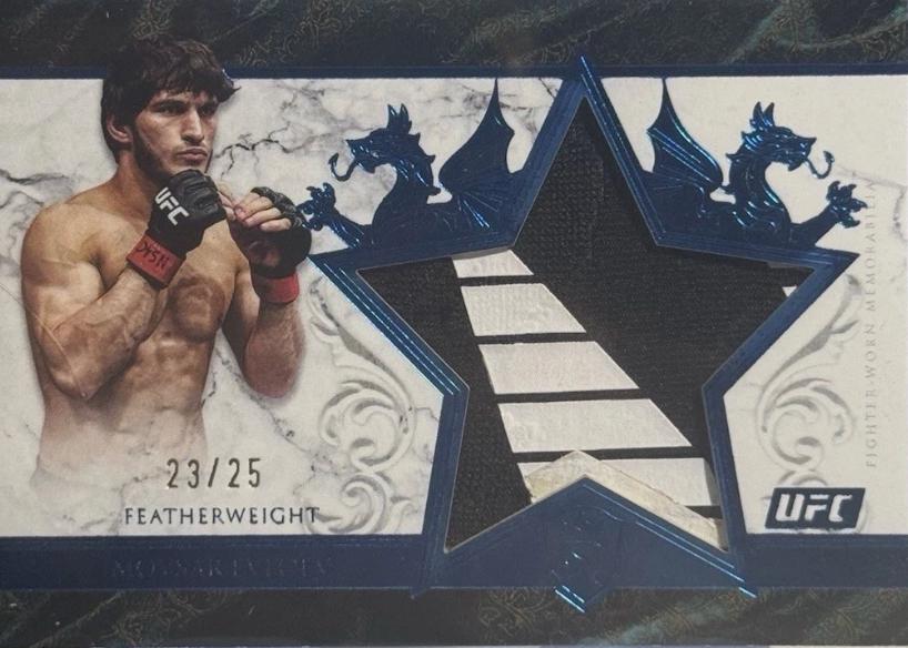 Movsar Evloev 2025 Topps Royalty UFC Star Relics #SR-ME Blue