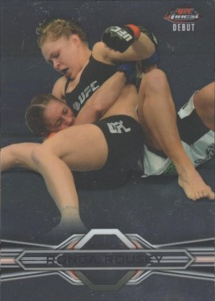 Ronda Rousey 2013 Topps Finest UFC Base #30 Octafractor