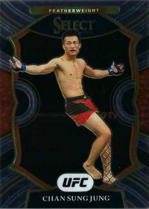 Chan Sung Jung 2021 Panini Select UFC Concourse #58 Black