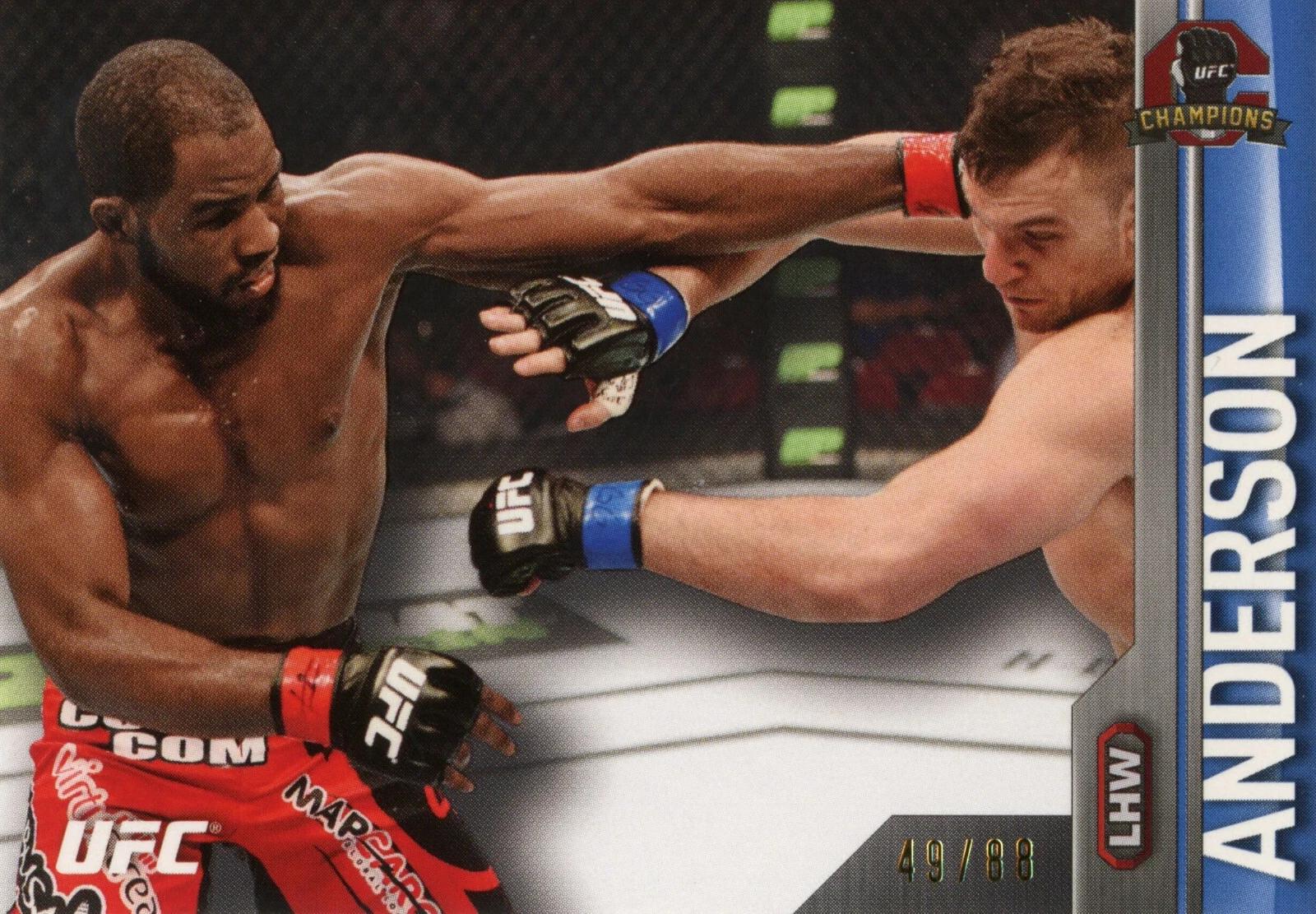 Corey Anderson 2015 Topps UFC Champions Base #7 Blue