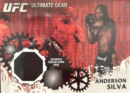 Anderson Silva 2010 Topps UFC Ultimate Gear Relics #UG-AS Red