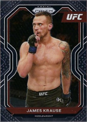 James Krause 2021 Panini Prizm UFC Base #34 Mojo