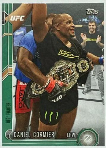 Daniel Cormier 2015 Topps UFC Chronicles Base #192 Green