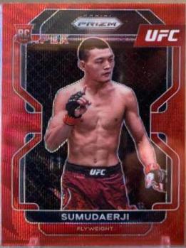 Su Mudaerji 2022 Panini Prizm UFC Base #114 Ruby Wave