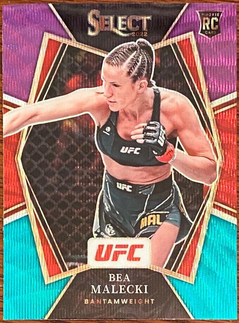 Bea Malecki 2022 Panini Select UFC Premier Level #177 Tri Color