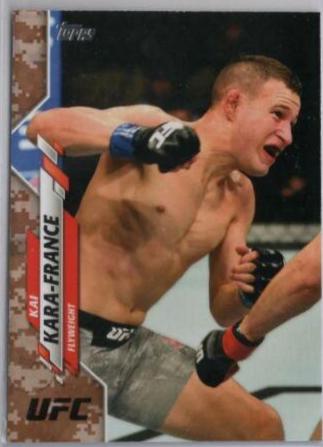 Kai Kara-France 2020 Topps UFC Base #45 Camo