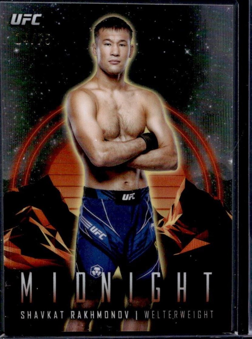 Shavkat Rakhmonov 2024 Topps Midnight UFC Base #24 Dusk