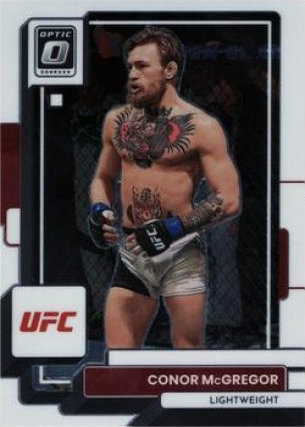 Conor McGregor 2023 Panini Donruss Optic UFC Base #86 Gold Vinyl