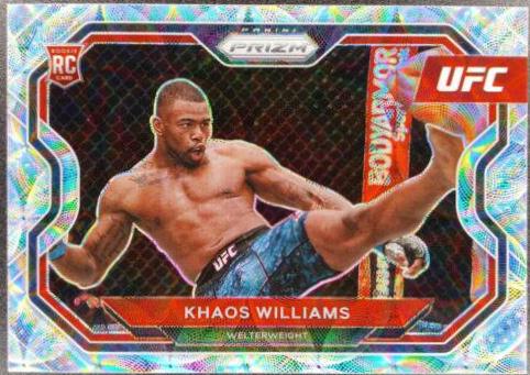 Khaos Williams 2021 Panini Prizm UFC Base #179 Premium