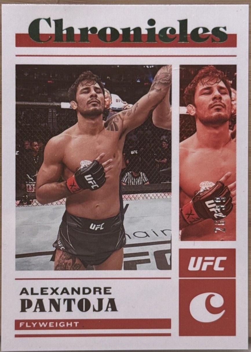 Alexandre Pantoja 2023 Panini Chronicles UFC Base Chronicles #23 Green