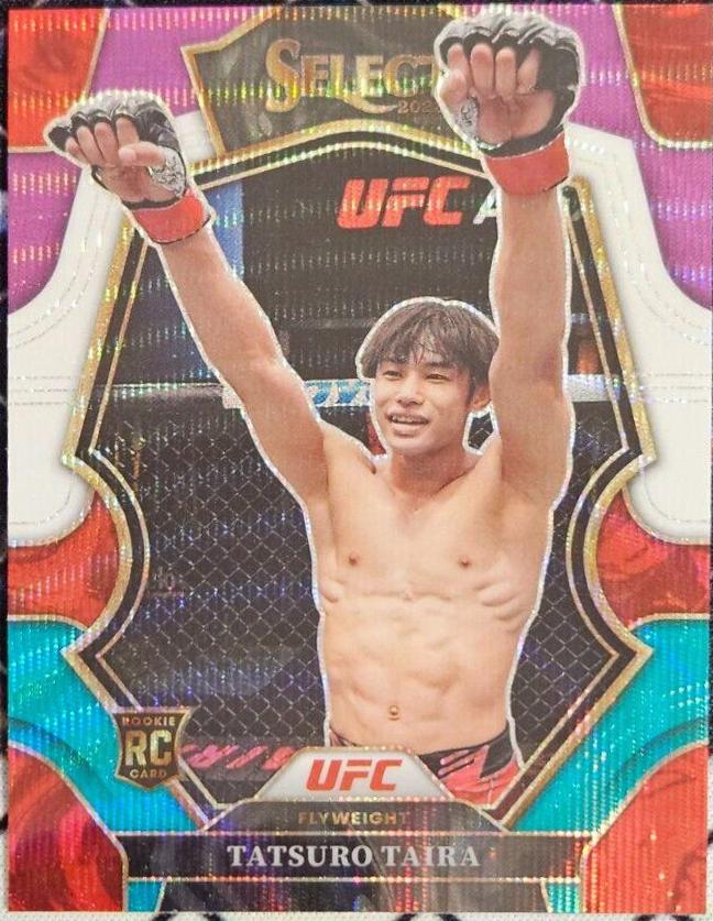 Tatsuro Taira 2023 Panini Select UFC Octagonside #277 Tri Color
