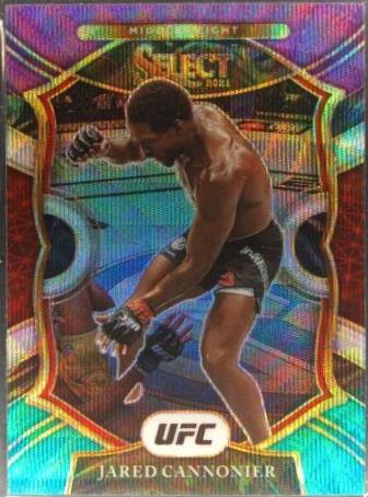 Jared Cannonier 2021 Panini Select UFC Concourse #15 Tri Color