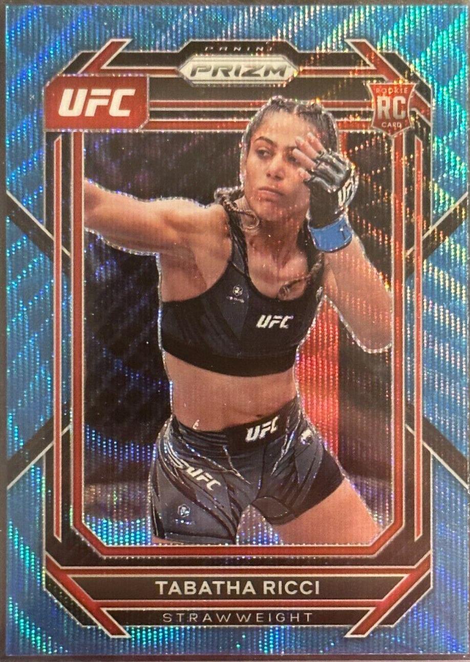 Tabatha Ricci 2023 Panini Prizm UFC Base #108 Blue Wave