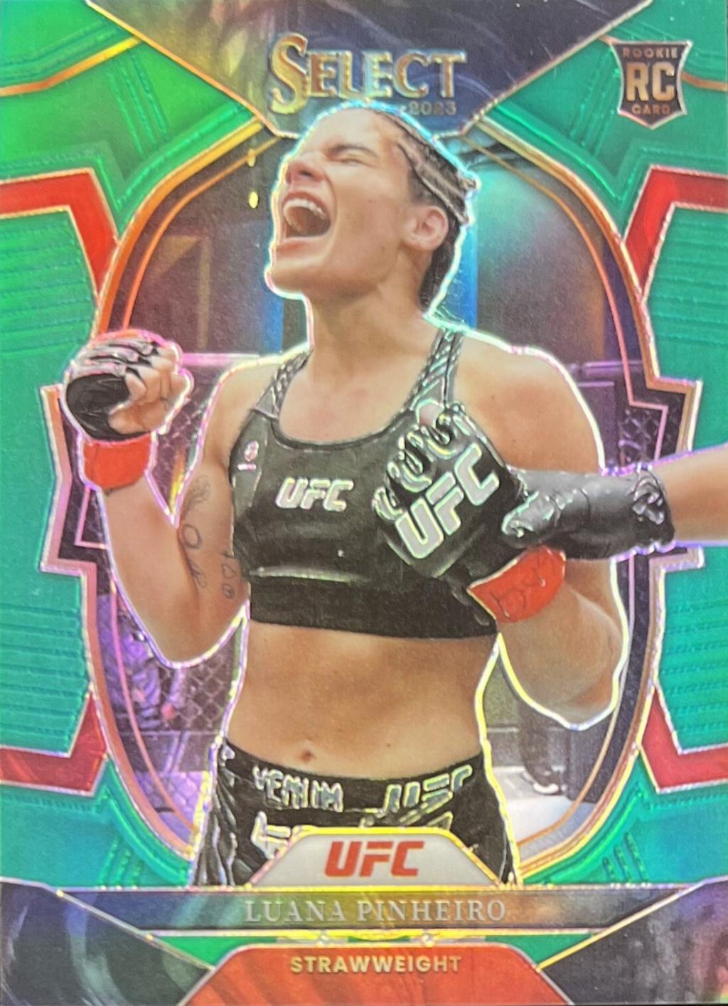Luana Pinheiro 2023 Panini Select UFC Concourse #29 Green