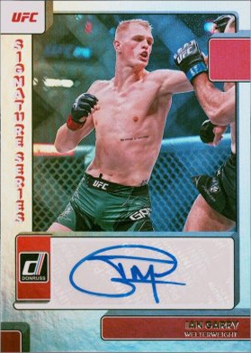 Ian Machado Garry 2023 Panini Donruss UFC Signature Series #SG-IGY Black