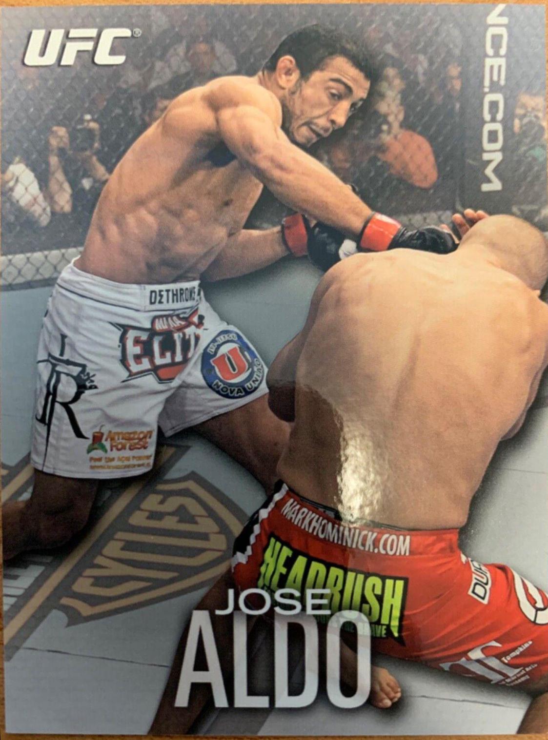 José Aldo 2012 Topps UFC Knockout Base #27 Silver