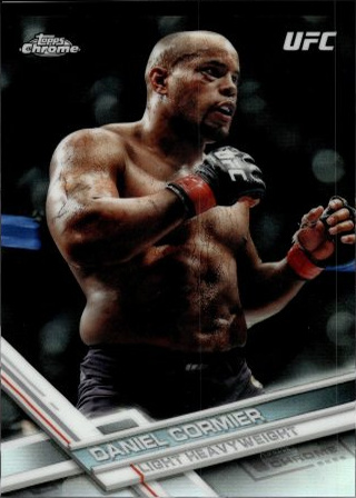 Daniel Cormier 2017 Topps Chrome UFC Base #3 Diamond Hot Box