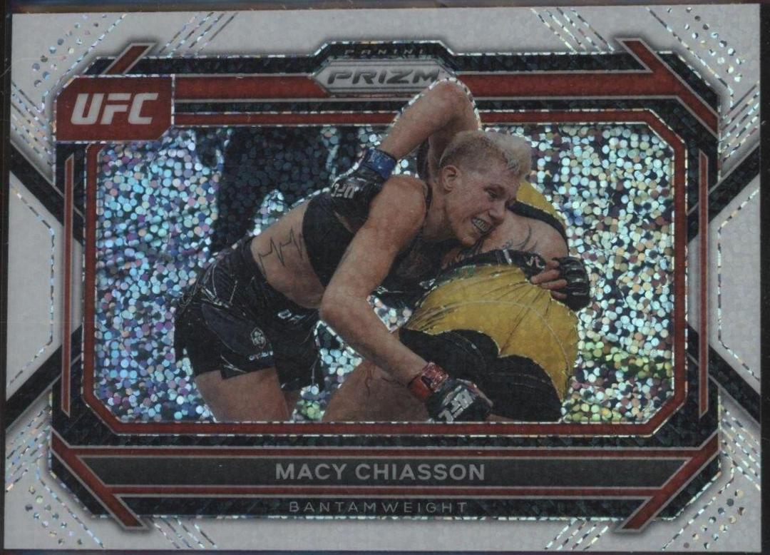 Macy Chiasson 2023 Panini Prizm UFC Base #85 White Sparkle