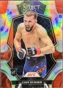 Cody Durden 2023 Panini Select UFC Premier Level #190 Silver