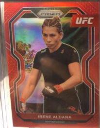 Irene Aldana 2021 Panini Prizm UFC Base #14 Red