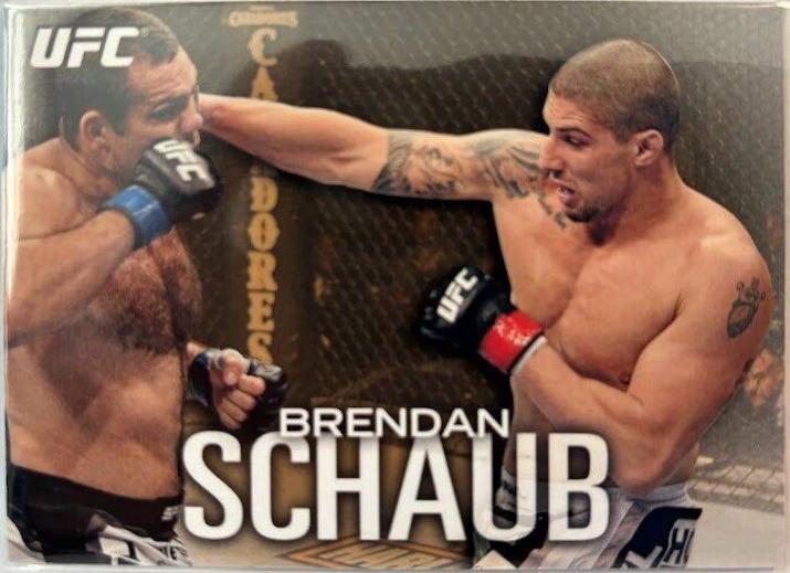 Brendan Schaub 2012 Topps UFC Knockout Base #23 Gold