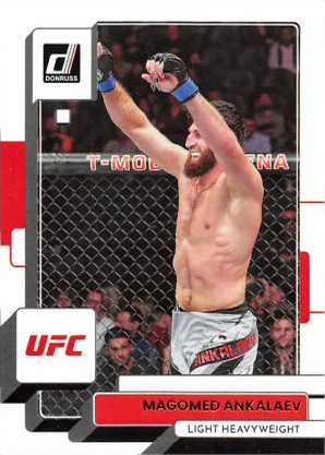 Magomed Ankalaev 2023 Panini Donruss UFC Base #35 Black