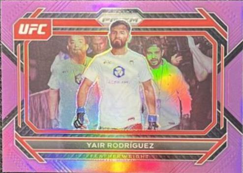Yair Rodríguez 2023 Panini Prizm UFC Base #83 Purple