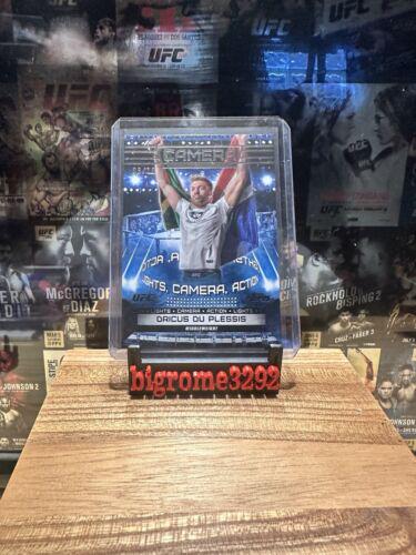 Dricus Du Plessis 2024 Topps Knockout UFC Camera (Lights, Camera, Action) #CAM-4 Black