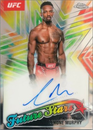Lerone Murphy 2025 Topps Chrome UFC Future Stars Autographs #FSA-LM Superfractor