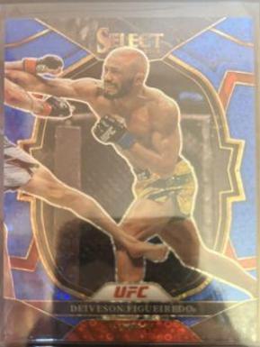 Deiveson Figueiredo 2023 Panini Select UFC Concourse #52 Blue Disco