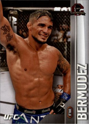 Dennis Bermudez 2015 Topps UFC Champions Base #133 Silver