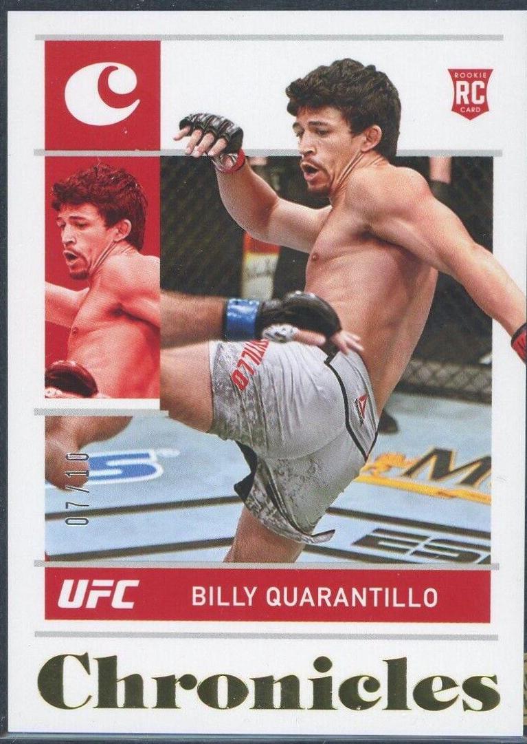 Billy Quarantillo 2022 Panini Chronicles UFC Base Chronicles #93 Gold