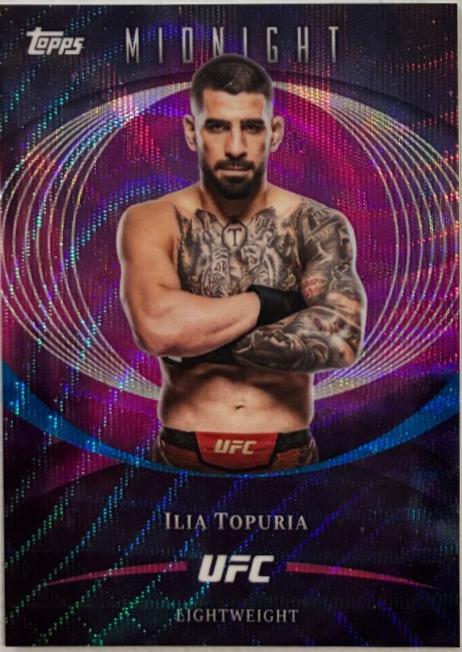 Ilia Topuria 2026 Topps Midnight UFC Base #1 Zodiac