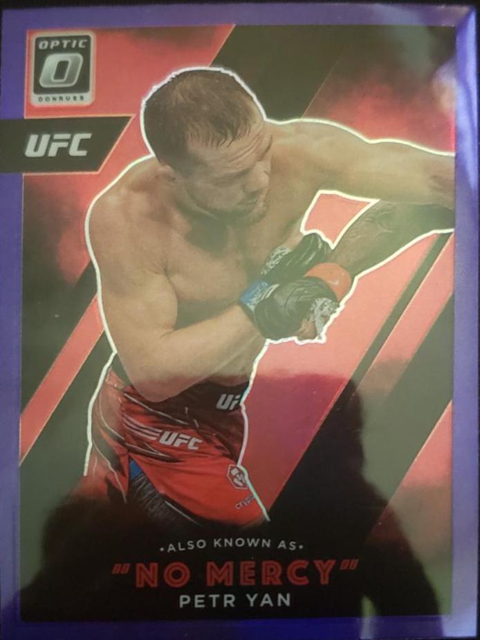 Petr Yan 2022 Panini Donruss Optic UFC Also Known As #22 Purple