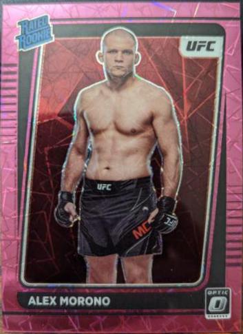 Alex Morono 2022 Panini Donruss Optic UFC Base #104 Pink Velocity