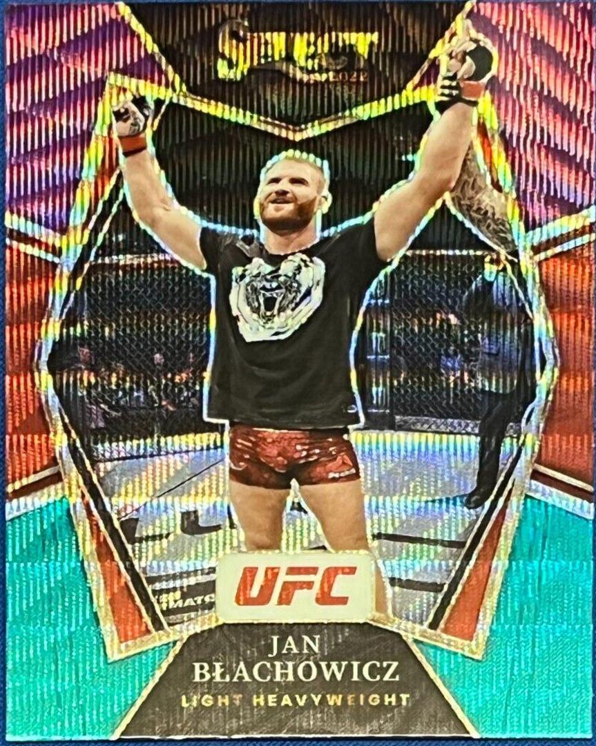 Jan Błachowicz 2022 Panini Select UFC Premier Level #133 Tri Color