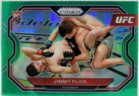 Jimmy Flick 2021 Panini Prizm UFC Base #182 Green