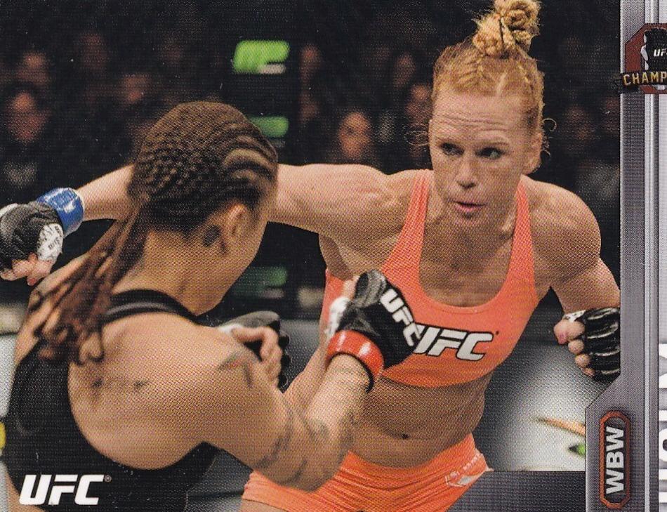 Holly Holm 2015 Topps UFC Champions Base #149 Silver