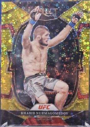 Khabib Nurmagomedov 2023 Panini Select UFC Concourse #97 Gold