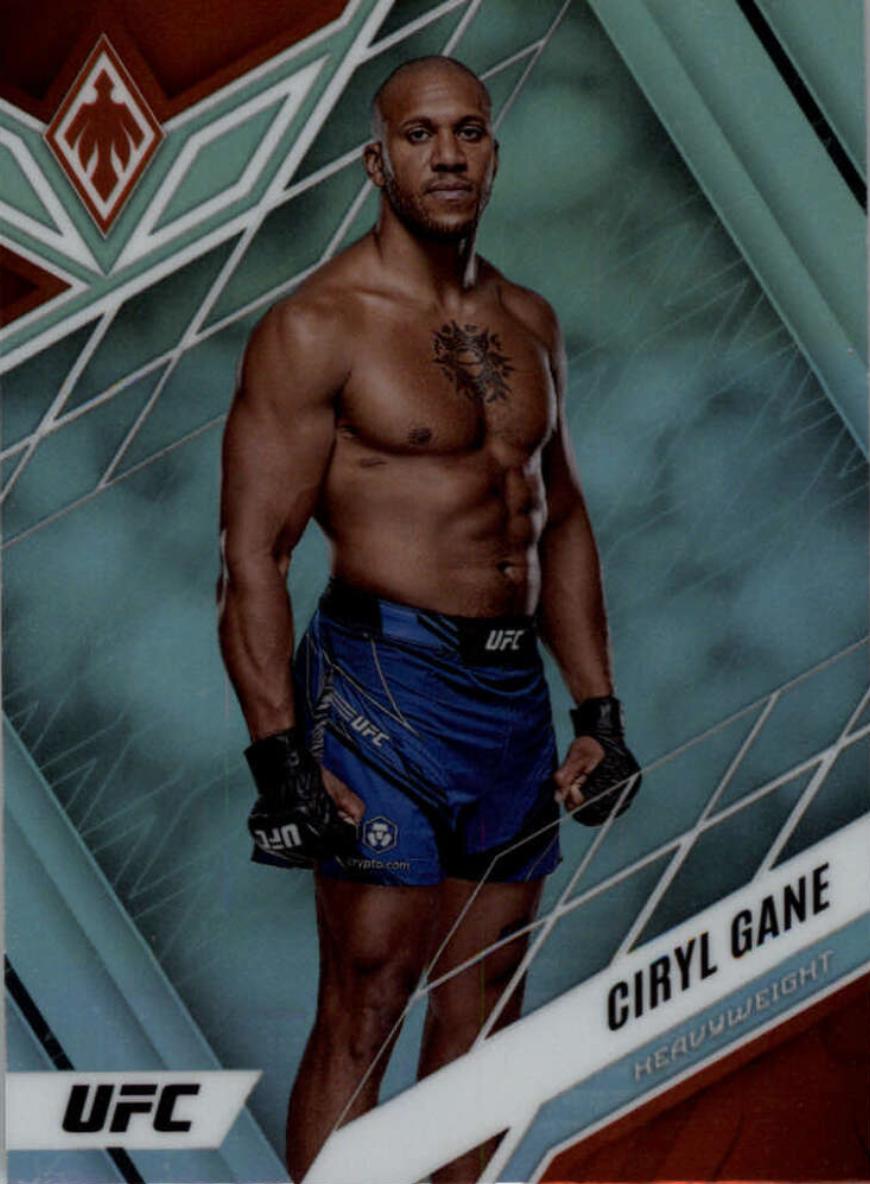 Ciryl Gane 2023 Panini Chronicles UFC Base Phoenix #309 Silver