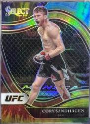 Cory Sandhagen 2021 Panini Select UFC Octagonside #204 Red