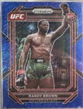 Randy Brown 2023 Panini Prizm UFC Base #106 Blue Shimmer