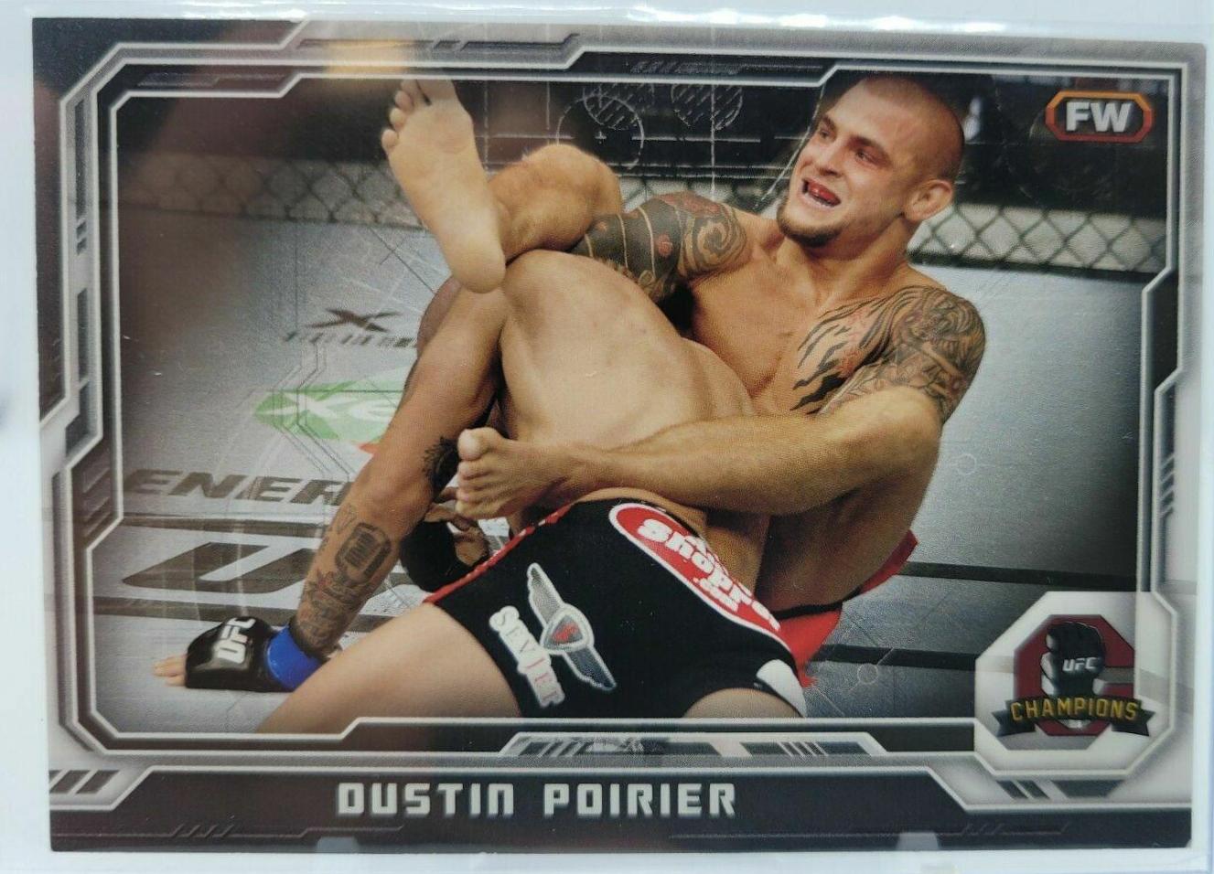 Dustin Poirier 2014 Topps UFC Champions Base #75 Black