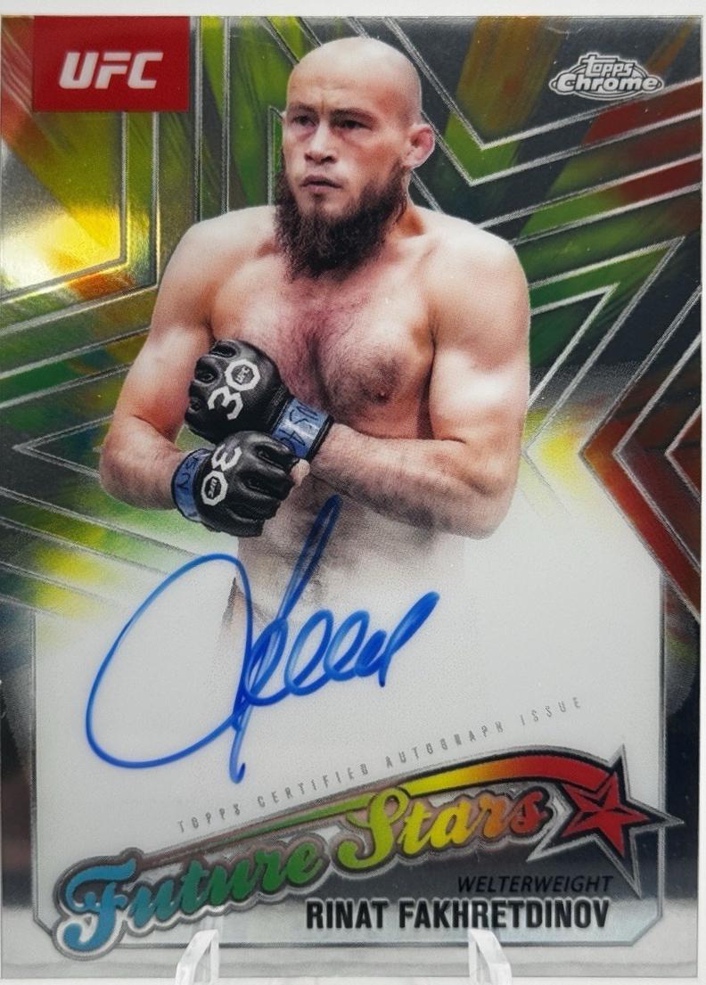 Rinat Fakhretdinov 2025 Topps Chrome UFC Future Stars Autographs #FSA-RF