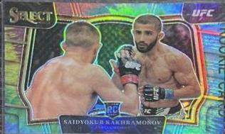 Saidyokub Kakhramonov 2023 Panini Select UFC Octagonside #217 Tie Dye
