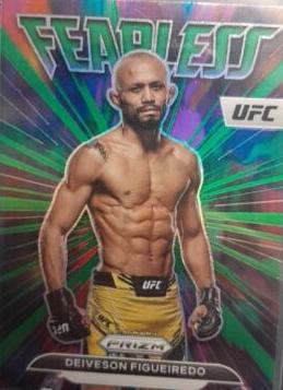 Deiveson Figueiredo 2023 Panini Prizm UFC Fearless #19 Green